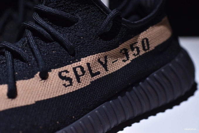 Yeezy Copper Boost Adidas V2 350 BY1605 Black 0805